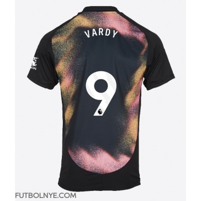 Camiseta Leicester City Jamie Vardy #9 Visitante Equipación 2024-25 manga corta Camiseta Leicester City Jamie Vardy #9 Visitante Equipación 2024-25 manga corta
